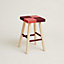 Hocker aus Esche MM, Ansicht: Getragene Ansicht, worn, Ansicht 1 von 4