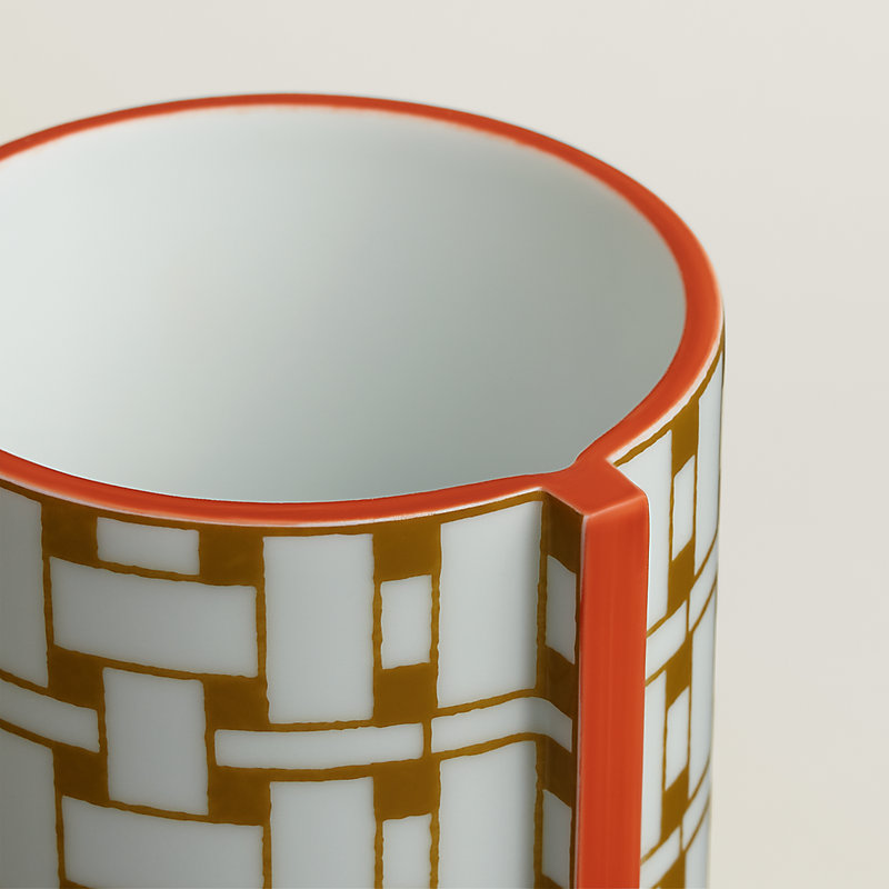 Hohe Vase Périmètre Abaca H, mittleres Modell
