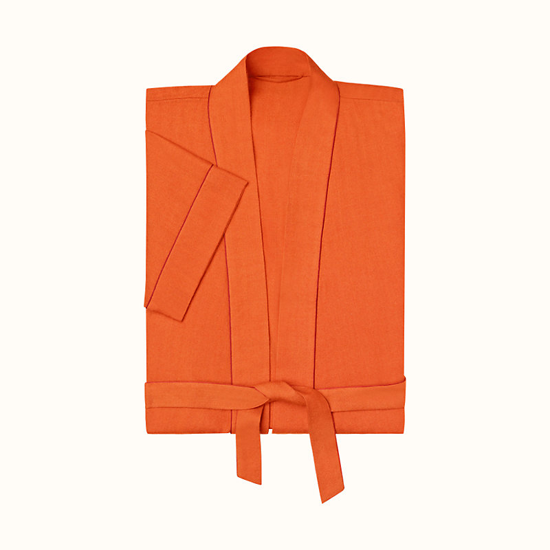 hermes bath robe