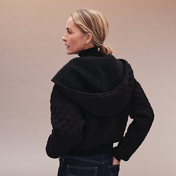 hermes shearling coat