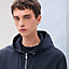View: Worn, Hooded jacket with leather details