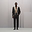 Hooded rib-trim jacket, View: Worn, worn, view 1 of 9