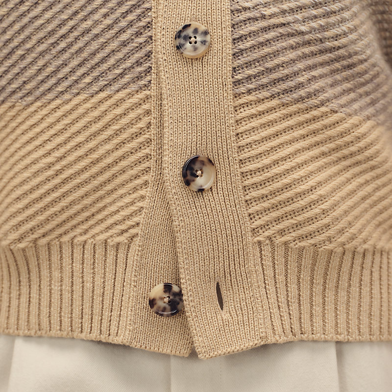 "Horizon Colore" buttoned cardigan