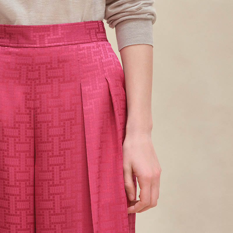 Hose mit "Mosaïque"-Motiv