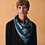 Hybride Les Coupes scarf 90, View: Worn, worn, view 3 of 4