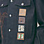 "Icones au Carre" denim jacket, View: Worn, worn, view 5 of 6