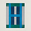 Ikat H Echelle blanket, View: Flat, flat, view 1 of 5
