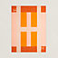 Ikat H Echelle blanket, View: Flat, flat, view 1 of 5