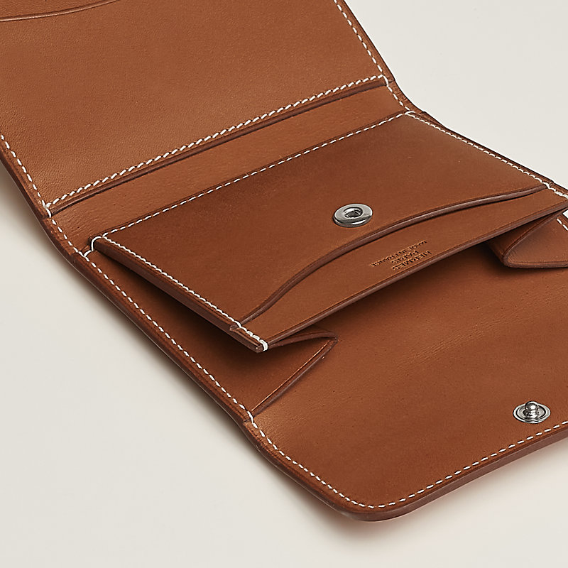 HERMES 上品 カードケース 名刺入れ 本革レザー Iliade Compact HERMES】Iliade Compact カードホルダー☆エルメス牛革 (HERMES