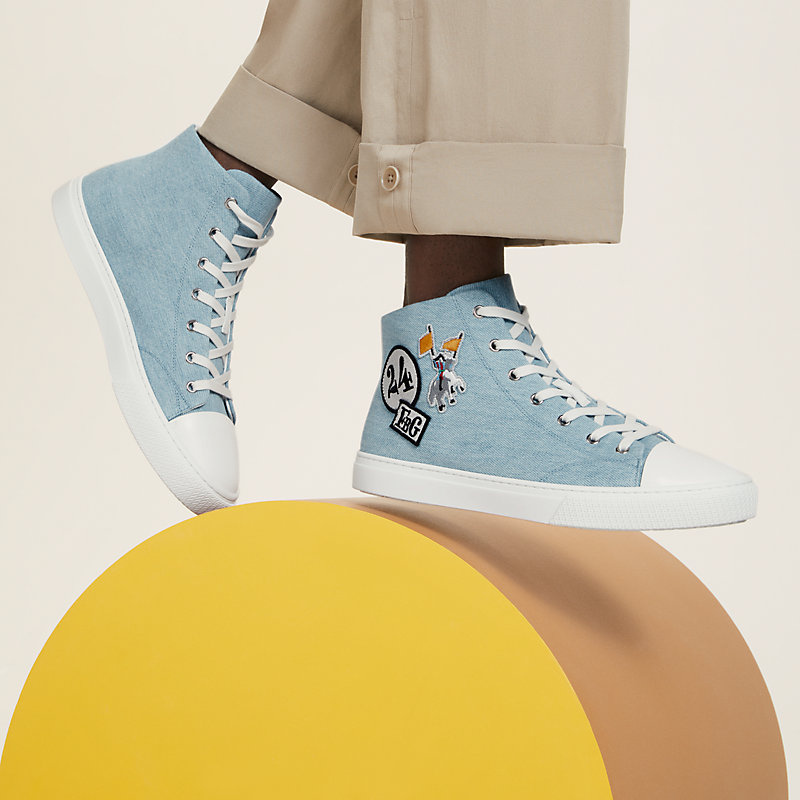 HERMES 最新作 ハイトップスニーカー 大人カジュアル Illico HERMES 最新作 ハイトップスニーカー 大人カジュアル Illico