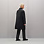 Imperméable détails cuir, Vue: Vue portée, worn, vue 4 sur 7