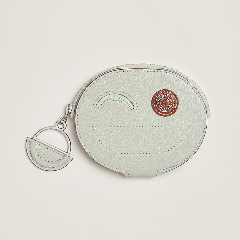 【HERMES】In-the-Loop mini card holder Pre Owned Hermes In-The-Loop Mini Card Holder
