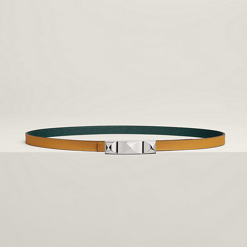 Infini belt buckle & Reversible leather strap 13 mm