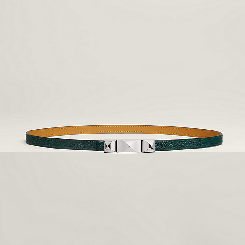 Infini belt buckle & Reversible leather strap 13 mm