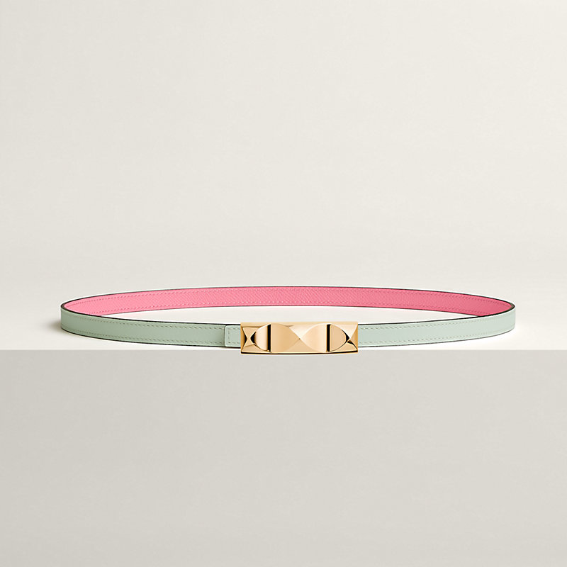 Infini belt buckle & Reversible leather strap 13 mm