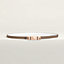 Infini belt buckle & Reversible leather strap 13&nbsp;mm, View: , view 1 of 3