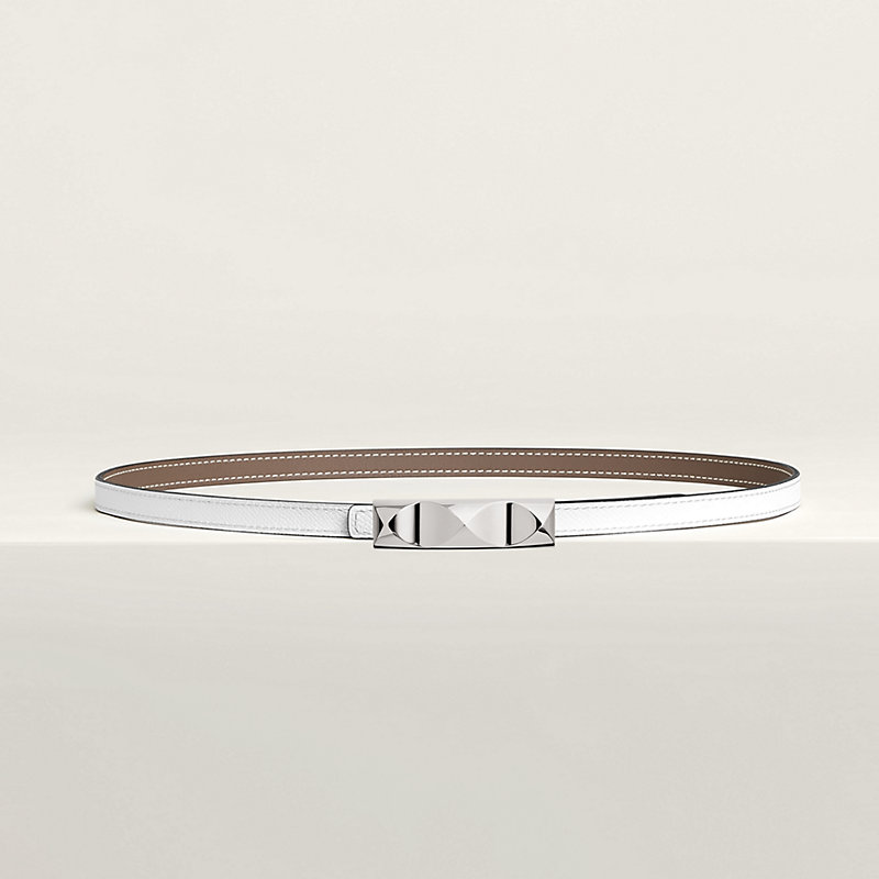 Infini belt buckle & Reversible leather strap 13 mm
