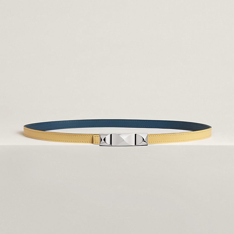 Infini belt buckle & Reversible leather strap 13 mm