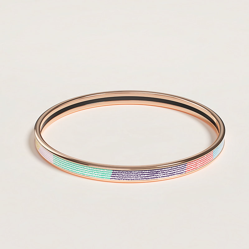 25SS最新★Hermes★Inventaire Poetique pour un Conte Sellier Inventaire Poetique pour un Conte Sellier bangle - Yellow