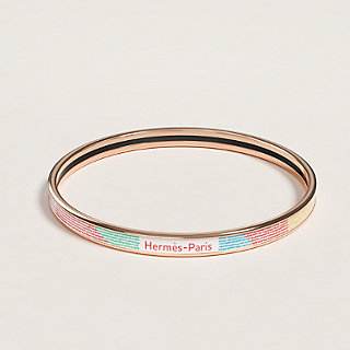Inventaire Poetique pour un Conte Sellier bangle - Yellow | Hermès USA