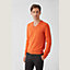 Inverted cashmere V-neck sweater, View: Worn, worn, view 2 of 3