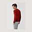 Inverted cashmere V-neck sweater, View: Back, back, view 3 of 4