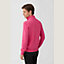 Inverted cashmere zip-neck sweater, View: Worn, worn, view 3 of 3
