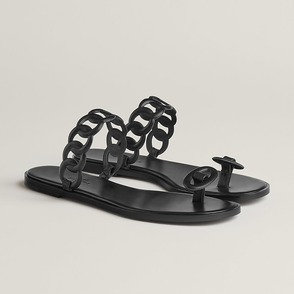 Sanuk Chevron-herringbone Chevron Black Sandals Size 10 - 49% off