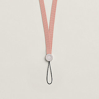 ⭐️エルメスストラップ イプソIPSO SANGLEH SIVER PLATED Ipso lanyard | Hermès USA