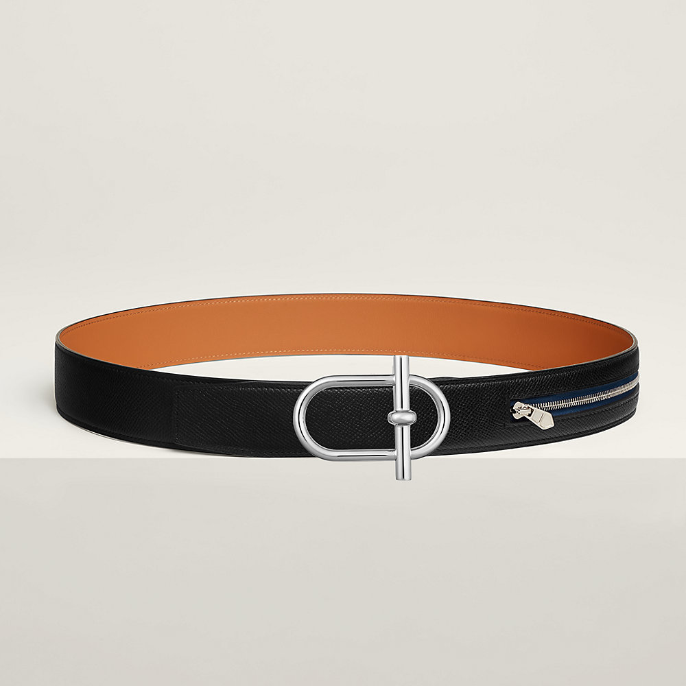 Ithaque belt buckle u0026 Cache-Tout leather strap 38 mm | Hermès Denmark