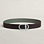Ithaque belt buckle & Reversible leather strap 38&nbsp;mm, View: , view 1 of 2