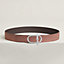 Ithaque belt buckle & Reversible leather strap 38&nbsp;mm, View: , view 1 of 2
