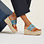 Ithea 30 espadrille, View: Worn, worn, view 2 of 5