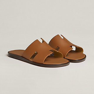 hermes men's leather sandals