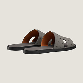 HERMES IZMIR/イズミール サンダル　ブラック×イエロー　41 Izmir sandal | Hermès USA