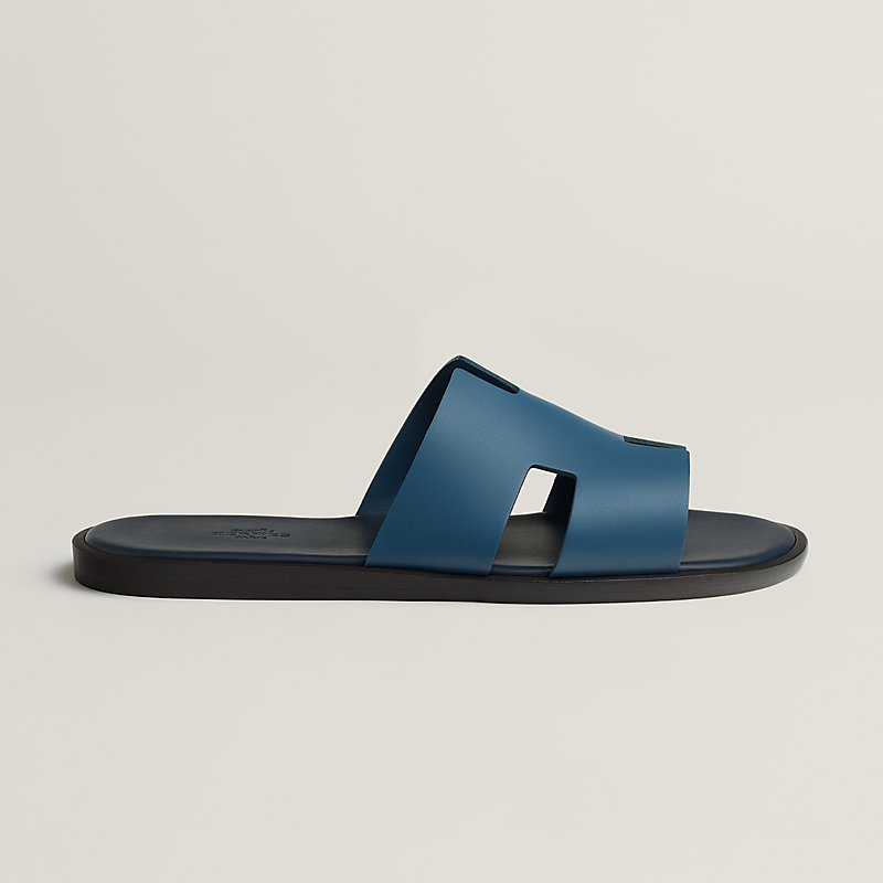 大人カジュアル HERMES Izmir サンダル ブルーターカン/マリン Izmir sandal | Hermès Finland