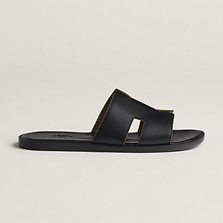 Hermes store slippers zwart