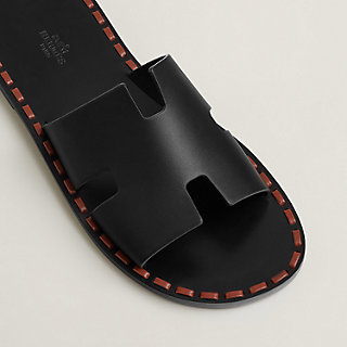 HERMES 最新作 お洒落 スライドサンダル 黒 アイロニック Ironic HERMES 最新作 お洒落 スライドサンダル 黒 アイロニック Ironic