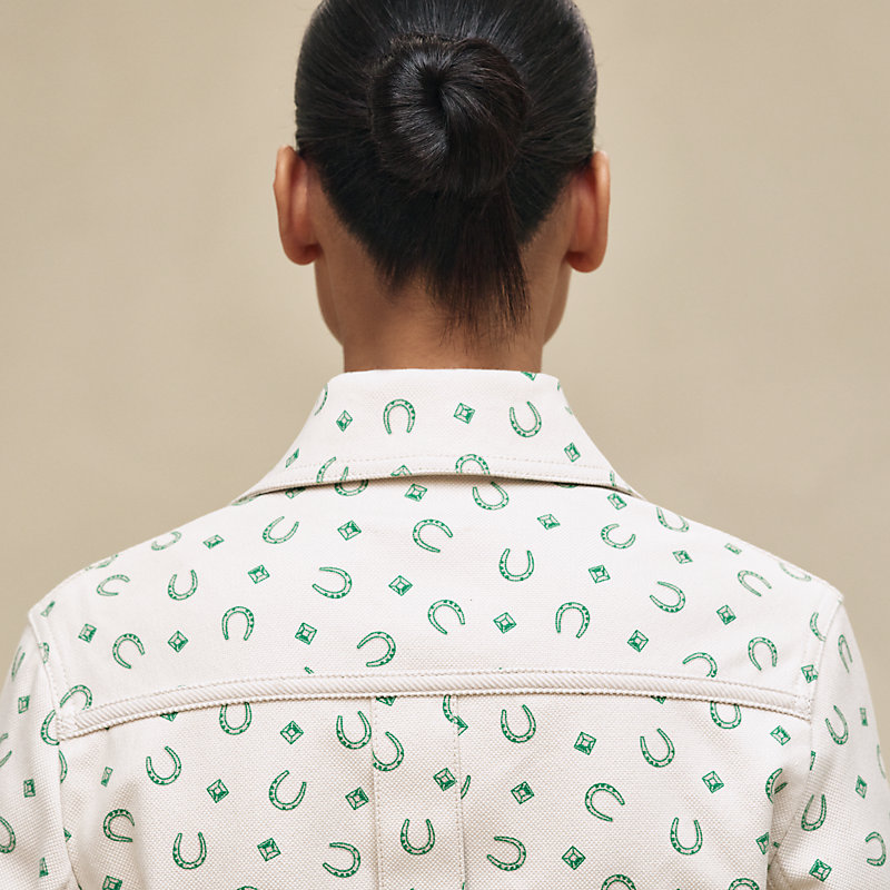 Jacke Inspiration Denim mit "Porte-Bonheur Bandana"-Print, Ansicht: , Ansicht 5 von 6