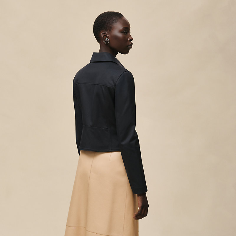 HERMES ブラックジャケット 34サイズ Jacket | Hermès Canada