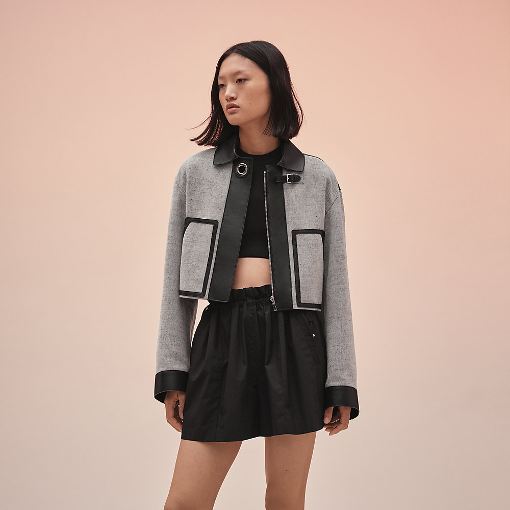Jacket with drawstring | Hermès Singapore