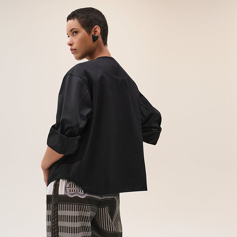シンプルに着こなす【HERMES】ジャケットdetails equestres Equestrian jacket | Hermès USA