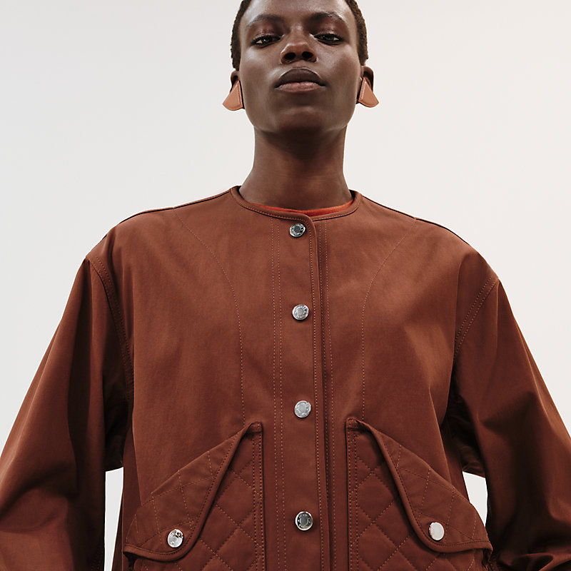一枚でエレガントに【HERMES】ジャケット details equestres Jacket with equestrian details | Hermès Canada