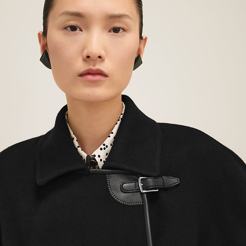 【大人気！】HERMES blouson details equestres ジャケット Jacket with leather detail | Hermès USA