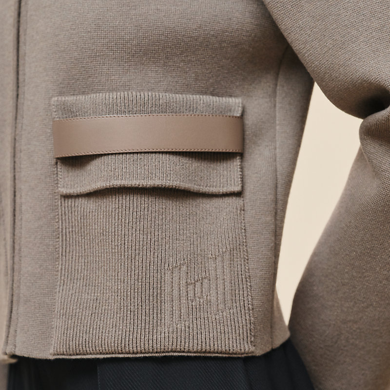 Jacket with pockets | Hermès Netherlands