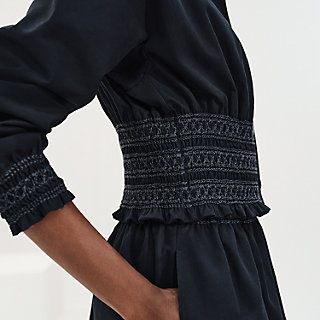 HERMES 秋の長袖 HERMES（エルメス）ニット・セーター 黄 サイズ:S メンズ