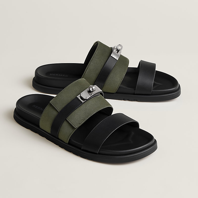 Jackson sandal - Green | Hermès Netherlands