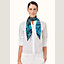 Jaguar Quetzal scarf 90, View: Worn, worn, view 2 of 2