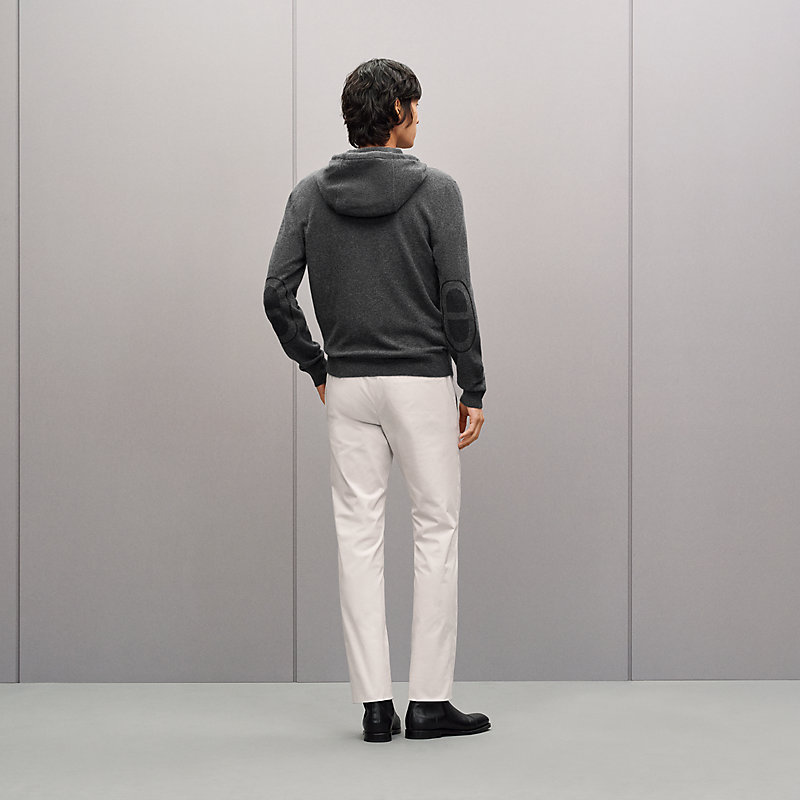 Jaqueta com zíper em cashmere "Maillon Chaîne d'Ancre", Exibir: , visualizar 4 de 6