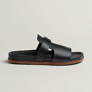 ラグジュアリーな♪【HERMES】Jaures sandal サンダル シックで都会的【HERMES】Jaures サンダル (HERMES/サンダル